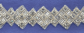 1002 Crystal Rhinestone trim