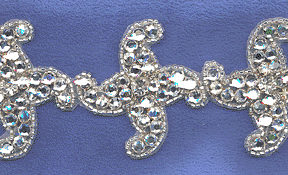 1031-Crystal Rhinestone Trim