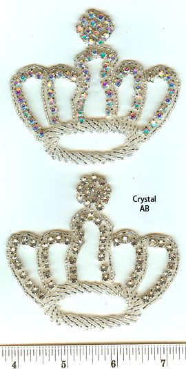 1143 Rhinestone Crown (click for price)