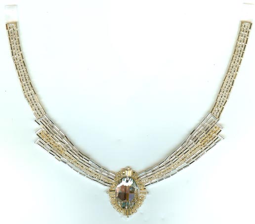 1168 Rhinestone Neckpiece (click for price)
