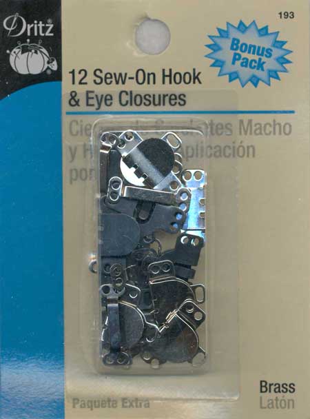 9908 Hook Eye Closures