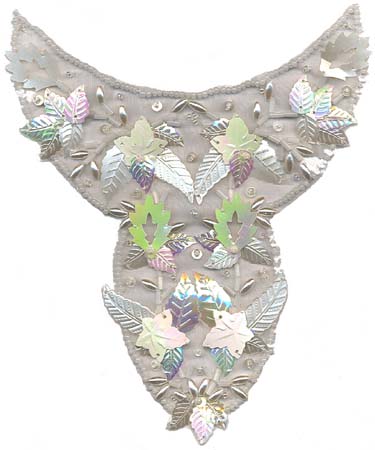 2174-Pearl Beaded Applique