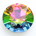 1201 Swarovski Crystal Vitrail Medium Rainbow 27mm Pointed Back Round Rhinestones