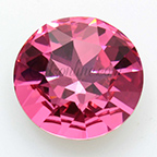 1201 Swarovski Crystal Rose Pink 27mm Pointed Back Round Rhinestones