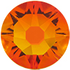 2038 Swarovski Crystal Fire Opal Red 20ss Hotfix Flatback Rhinestones 1 Dozen