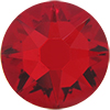 2028 Swarovski Crystal Light Siam Red 5ss Nail Art Flatback Rhinestones 12 Dozen