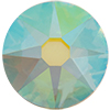 2058 Swarovski Crystal Peridot AB Green 12ss Flatback Rhinestones 12 Dozen