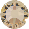 2058 Swarovski Crystal Silk Champagne Gold 5ss Flatback Nail Art Rhinestones 12 Dozen
