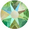 2058 30ss Glitzstone Crystal Peridot AB Light Green 20 Gross Flatback Rhinestones (2,880 Pieces)