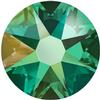 2028 Swarovski Crystal Emerald AB Green 12ss Flatback Nail Art Rhinestones 6 Dozen