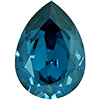 4320 GlitzStone Crystal Blue Zircon Pear Fancy Rhinestone 4x6mm 6 Dozen