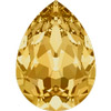 4320 GlitzStone Crystal Light Topaz Yellow Pear Fancy Rhinestone 4x6mm 6 Dozen
