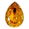 4320 GlitzStone Crystal Topaz Yellow Pear Fancy Rhinestone 13x18mm 6 Dozen