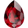4320 GlitzStone Crystal Siam Red Pear Fancy Rhinestone 20x30mm 1 Dozen
