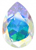 4320 GlitzStone Crystal AB Pear Fancy Rhinestone 4x6mm 6 Dozen
