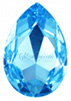 4320 GlitzStone Crystal Aqua Blue Pear Fancy Rhinestone 6x8mm 6 Dozen