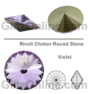 1122 Swarovski Crystal Violet 24ss Rivoli Rhinestones Factory Pack 720 Pieces