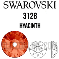 3128 Swarovski Crystal 3mm Hyacinth Lochrose Rhinestones 1 Dozen