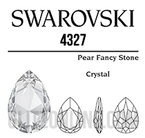 4327 Swarovski Crystal 30x20mm Pear Fancy Stone 1 Piece