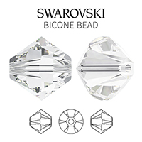 5328 Swarovski Crystal Bicone 3mm Bead 1 Dozen