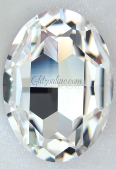 4127 Swarovski Crystal 39x28 Crystal Oval Rhinestones