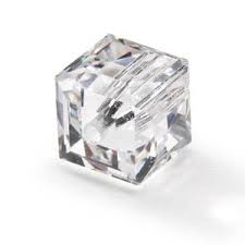 5601 Swarovski Crystal Cube Beads by the Dozen