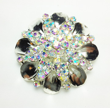 7356 Crystal AB Rhinestone Pin