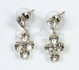 7411 Crystal Rhinestone Earrings