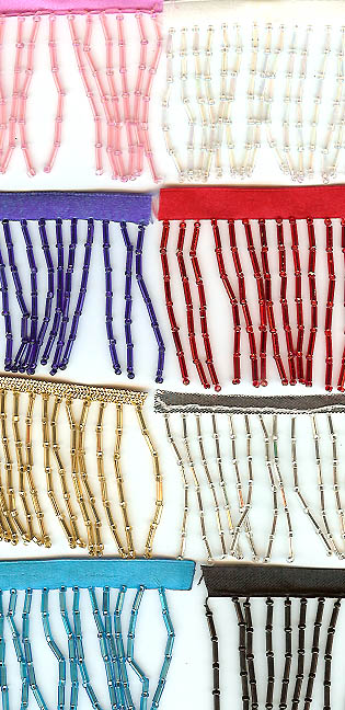 7500 Bugle Bead Fringe