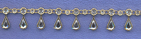 1019 Crystal with Aurum Gold