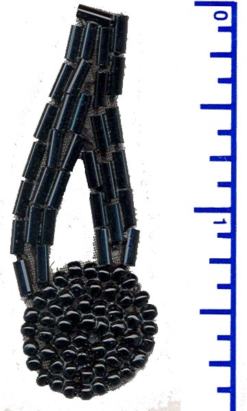 2137 Beaded Music Note