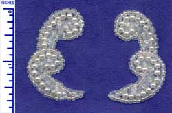2158-Pearl Beaded Pair (out of stock)