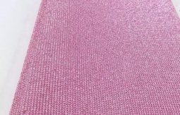 Self Adhesive Light Rose Pink Crystal Rhinestone Sheet