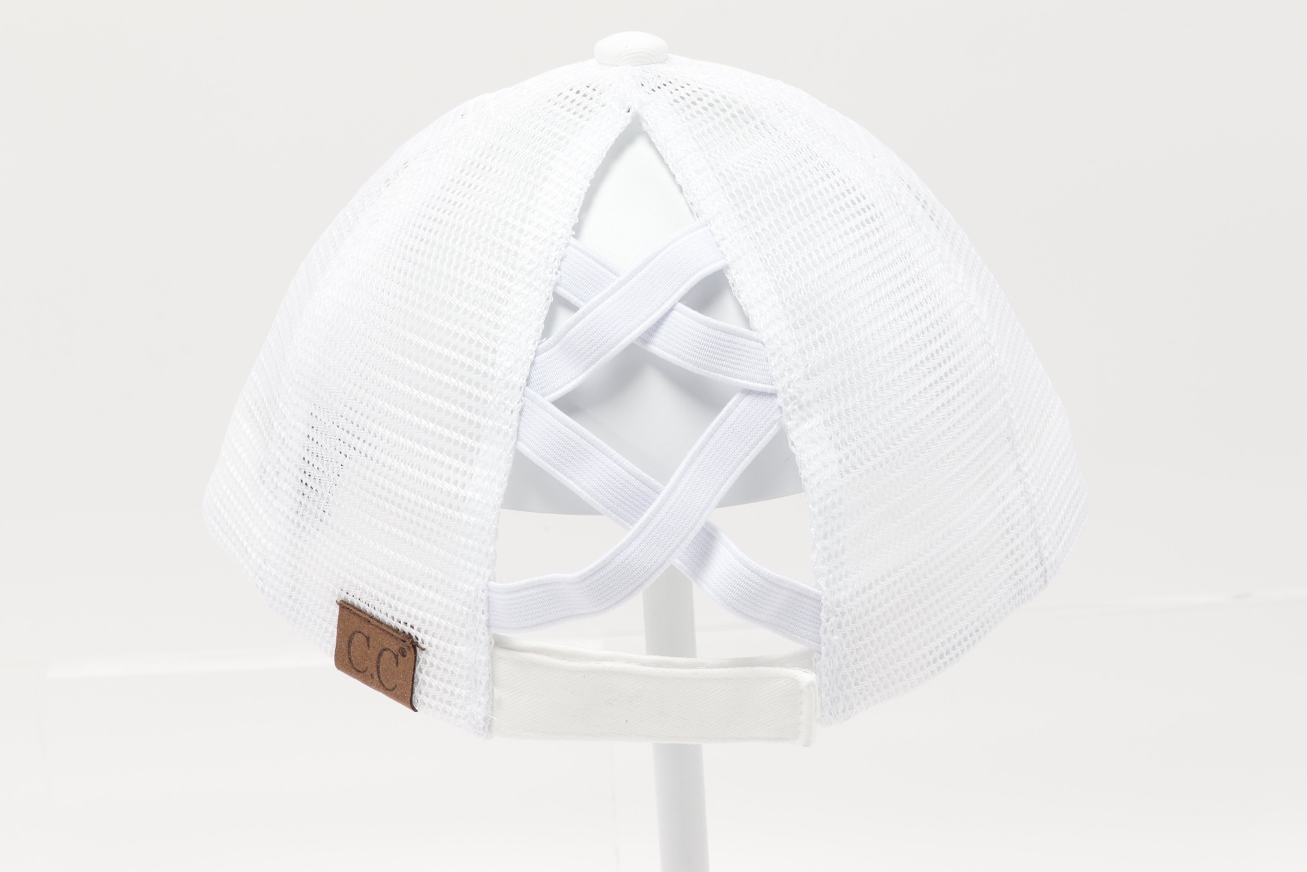 C.C. Beanie High Ponytail Criss Cross 