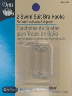 9904-1/2" Swim Suit Bra Slide Closure