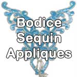 bodice sequin appliques