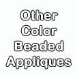 color beaded appliques