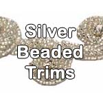silver beaded trim