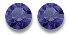 1028 Swarovski Purple Velvet Xirius Chaton Rhinestones
