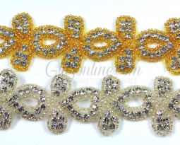 1006  Rhinestone Trim