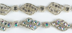 1007 Crystal or AB Rhinestone Trim