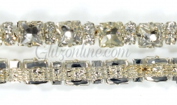 1023 Rhinestone Chain 3/8" Wide