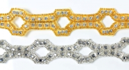 1040-Rhinestone trim