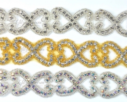 1045 Rhinestone Trim