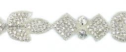 1077 Swarovski Crystal Rhinestone Trim 1 1/2" wide