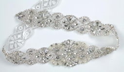 1454 Preciosa Crystal Rhinestone Belt Applique