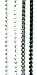 1512 Preciosa Crystal Rhinestone Plastic Banding 15ss