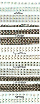 1515 Preciosa Crystal Rhinestone Stretch Banding 13ss