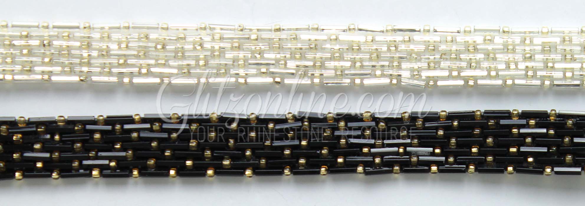 2024 1/2" Beaded Trim Glitz and Glamour