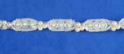 2035 3/8" Pearl Beaded Trim